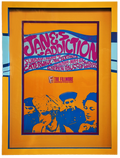 Custom Framed F95 Jane's Addiction, Arlene Owseichik - May 8, 1989 - Fillmore Gig Print