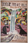 F1003 Bonnie Prince Billy, Pillars And Tongues, The Fillmore by Grady McFerrin - March 30, 2009 - San Francisco, Fillmore Gig Print