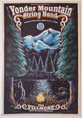 F1005 Yonder Mountain String Band, The Fillmore by Derek Studebaker Johnson - April 10-11, 2009 - San Francisco, Fillmore Gig Print