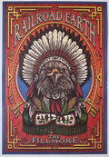 F1011 Railroad Earth, The Fillmore by Derek Studebaker Johnson - May 1-2, 2009 - San Francisco, Fillmore Gig Print