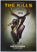 F1014 The Kills, The Horrors, Magic Wands, The Fillmore by Claude Shade - May 19, 2009 - San Francisco, Fillmore Gig Print