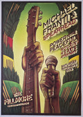 F1023 Michael Franti & Spearhead, Power To The Peaceful, The Fillmore by Derek Studebaker Johnson - September 12, 2009 - San Francisco, Fillmore Gig Print