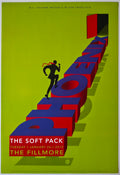 F1040 Phoenix, The Soft Pack, The Fillmore by R. Black - January 26, 2010 - San Francisco, Fillmore Gig Print