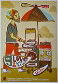 F1041 G. Love & Special Sauce, The Fillmore by Zachariah Ohora - February 18, 2010 - San Francisco, Fillmore Gig Print