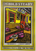 F1056 The Hold Steady, The Donkeys, A Decent Animal, The Fillmore by John Mavroudis - May 6, 2010 - San Francisco, Fillmore Gig Print