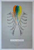 F1065 Local Natives, The Love Language, The Union Line, The Fillmore by The Uprising Creative - September 22, 2010 - San Francisco, Fillmore Gig Print