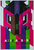 F1069 Aziz Ansari, The Fillmore by Miles Stegall - October 21-23, 2010 - San Francisco, Fillmore Gig Print