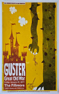 F1081 Guster, Great Old War, The Fillmore by Nate Wragg - January 21, 2011 - San Francisco, Fillmore Gig Print