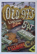 F1082 Old 97's, Langhorne Slim, The Fillmore by Derek Studebaker Johnson - January 22, 2011 - San Francisco, Fillmore Gig Print