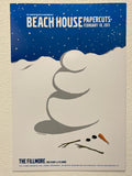 F1088 Beach House, Papercuts, The Fillmore by John Mavroudis - February 18, 2011 - San Francisco, Fillmore Gig Print