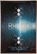 F1098 Duran Duran, The Fillmore by Frank Wiedemann - April 16, 2011 - San Francisco, Fillmore Gig Print