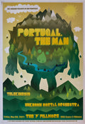 F1103 Portugal The Man, Telekinesis, Unknown Mortal Orchestra, The Fillmore by Nate Wragg - May 6, 2011 - San Francisco, Fillmore Gig Print