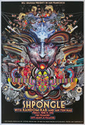 F1110 Shpongle, Randon Rab, An-Ten-Nae, The Fillmore by Android Jones - June 17, 2011 - San Francisco, Fillmore Gig Print
