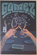 F1134 Gomez, Hey Rosetta!, The Fillmore by Derek Studebaker Johnson - February 18, 2012 - San Francisco, Fillmore Gig Print