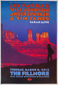 F1139 Jay Farrar, Will Johnson, Anderson Parker, Yim Yames, The Fillmore by Frank Wiedemann - March 6, 2012 - San Francisco, Fillmore Gig Print