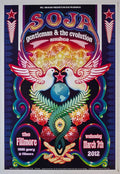 F1140 SOJA, Gentleman & The Revolution, Anuhea, The Fillmore by Jessica Peterstein - March 7, 2012 - San Francisco, Fillmore Gig Print