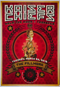F1145 Kaiser Chiefs, Walk The Moon, Transfer, The Fillmore by Frank Wiedemann - March 20, 2012 - San Francisco, Fillmore Gig Print
