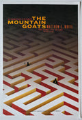 F1194 The Mountain Goats, Matthew E. White, The Fillmore by Lil Tuffy - December 14, 2012 - San Francisco, Fillmore Gig Print