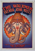 F1198 The Walkmen, Father John Misty, The Fillmore by Reuben Rude - January 24-25, 2013 - San Francisco, Fillmore Gig Print