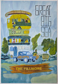 F1204 Great Big Sea, The Fillmore by Chad Grohman - March 6, 2013 - San Francisco, Fillmore Gig Print