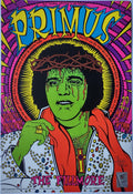 F124 Primus, The Fillmore, Signed by Chris Shaw by Chris Shaw - April 29, 1994 - San Francisco, Fillmore Gig Print