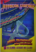 F147 Jefferson Starship, The Fillmore, Signed by Randy Tuten by Randy Tuten - May 28 1994 - San Francisco, Fillmore Gig Print