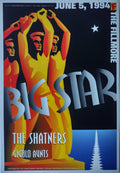F149 Big Star, The Fillmore by Sarah Beach - June 5, 1994 - San Francisco, Fillmore Gig Print