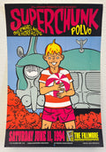 F150 Superchunk, The Fillmore by Chuck Sperry - June 11, 1994 - San Francisco, Fillmore Gig Print