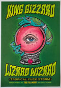 F1511 King Gizzard And The Lizard Wizard, Tropical Fuck Storm, The Fillmore by Lil Tuffy - October 12, 2017 - San Francisco, Fillmore Gig Print