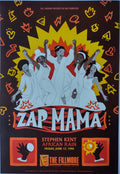 F151 Zap Mama, The Fillmore by Carol Lavelle - Jun 17 1994 - San Francisco, Fillmore Gig Print
