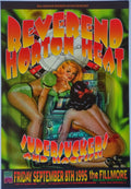 F199A Reverend Horton Heat, The Fillmore by Ron Donovan - September 8, 1995 - San Francisco, Fillmore Gig Print