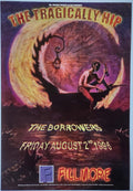 F232 The Tragically Hip, The Fillmore by Kevin Woodson/Waters - Aug 2, 1996 - San Francisco, Fillmore Gig Print