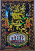 F254 Tom Petty & the Heartbreakers, The Fillmore by Jim Phillips - January 28-29, 31, February 1, 1997 - San Francisco, Fillmore Gig Print