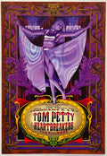 F255 Tom Petty & the Heartbreakers, The Fillmore by Jim Phillips - February 3-4, 6-7, 1997 - San Francisco, Fillmore Gig Print