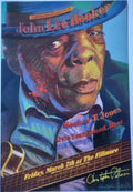 F256 John Lee Hooker, The Fillmore, Signed by Christopher Peterson by Christopher Peterson - March 7, 1997 - San Francisco, Fillmore Gig Print