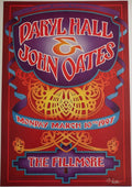 F257 Daryl Hall & John Oats, The Fillmore, Signed by Randy Tuten by Randy Tuten - March 10, 1997 - San Francisco, Fillmore Gig Print