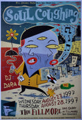 F283 Soul Coughing, The Fillmore by Mats!? - August 27-28, 1997 - San Francisco, Fillmore Gig Print