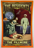 F298B The Residents, The Fillmore by Reuben Raffael - October 31, 1997 - San Francisco, Fillmore Gig Print