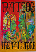 F316 Ratdog, The Fillmore by Amacker Bullwinkle - February 24, 1998 - San Francisco, Fillmore Gig Print