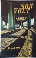 F347 Son Volt, Andrew Duplantis, The Fillmore by Michelle Casciolo - November 4, 1998 - San Francisco, Fillmore Gig Print