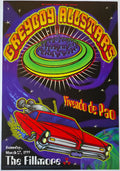 F370 Greyboy Allstars, (Signed by Shaw) The Fillmore by Chris Shaw - March 27, 1999 - San Francisco, Fillmore Gig Print