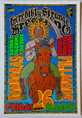 F372 Incredibly Strange Wrestling, The Fillmore by Chuck Sperry - March 26, 1999 - San Francisco, Fillmore Gig Print