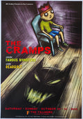 F390 The Cramps, The Fillmore by Hugh D'Andrade - October 30-31, 1999 - San Francisco, Fillmore Gig Print