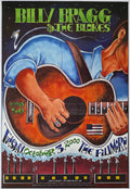 F422 Billy Bragg & The Blokes, The Fillmore by J. Shea - October 3, 2000 - San Francisco, Fillmore Gig Print
