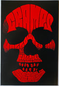 F428 The Cramps, The Fillmore by Whit Clifton - October 31, 2000 - San Francisco, Fillmore Gig Print
