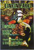 F436 Linkin Park, Taproot, Styles Of Beyond, The Fillmore by James Rheem Davis - January 30, 2001 - San Francisco, Fillmore Gig Print