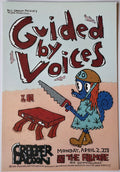 F449 Guided By Voices, The Fillmore by D. Fremont - April 2, 2001 - San Francisco, Fillmore Gig Print