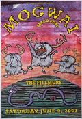 F465 Mogwai, The Fillmore by Scott Johnson - June 9, 2001 - San Francisco, Fillmore Gig Print