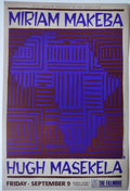 F47 Miriam Makeba, The Fillmore by Arlene Owseichik - September 9, 1988 - San Francisco, Fillmore Gig Print