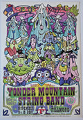 F490 Yonder Mountain String Band, The Fillmore by Steven Cerio - November 9-10, 2001 - San Francisco, Fillmore Gig Print